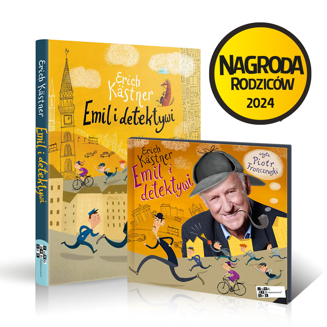 PAKIET: Książka + CD "Emil i Detektywi"