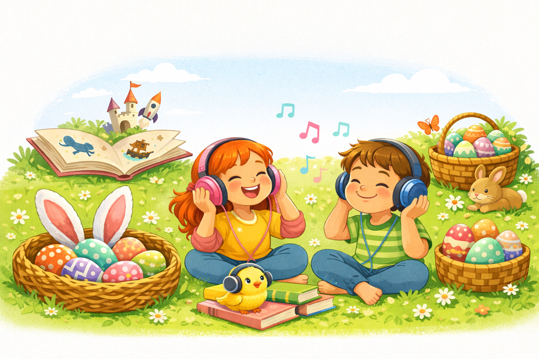 Jaki prezent dla dziecka na Wielkanoc zamiast zabawek Kreatywne audiobooki ktore dzieci pokochaja