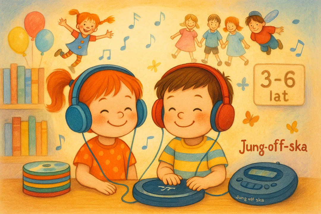 Najlepsze audiobooki na CD dla dzieci w wieku 3–6 lat – ranking Jung‑off‑ska + porady zakupowe 2025