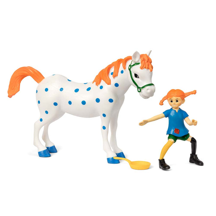 Figurka Pippi Langstrumpf & Konik