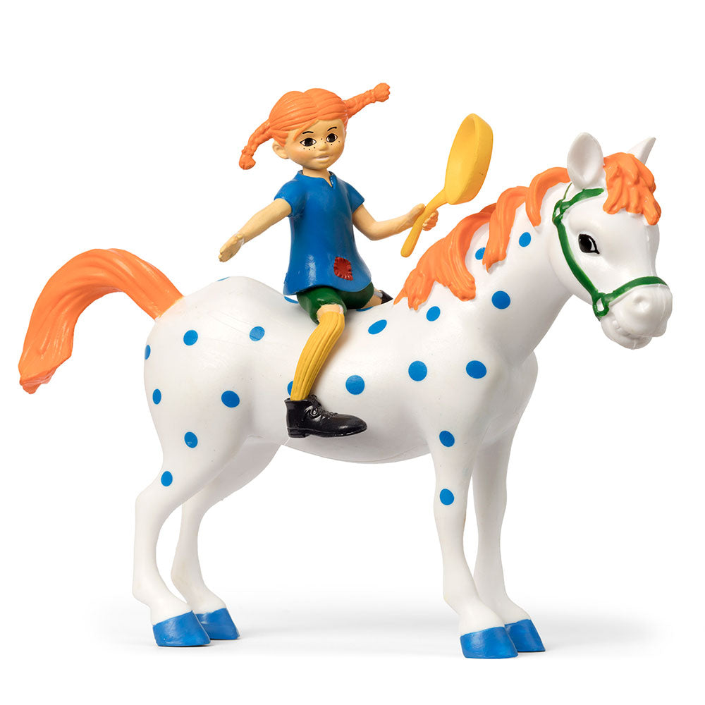 Figurka Pippi Langstrumpf & Konik