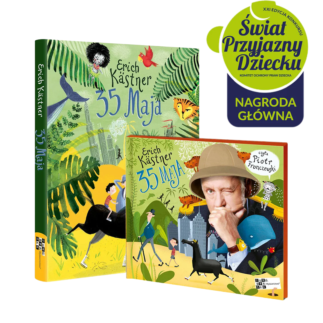 PAKIET: Książka + CD "35 maja"
