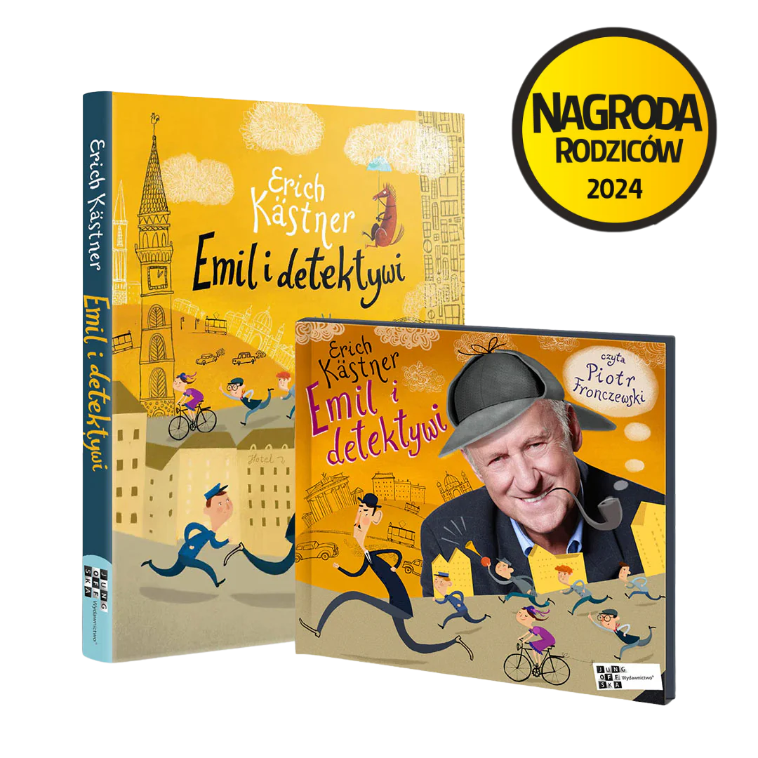PAKIET: Książka + CD "Emil i Detektywi"