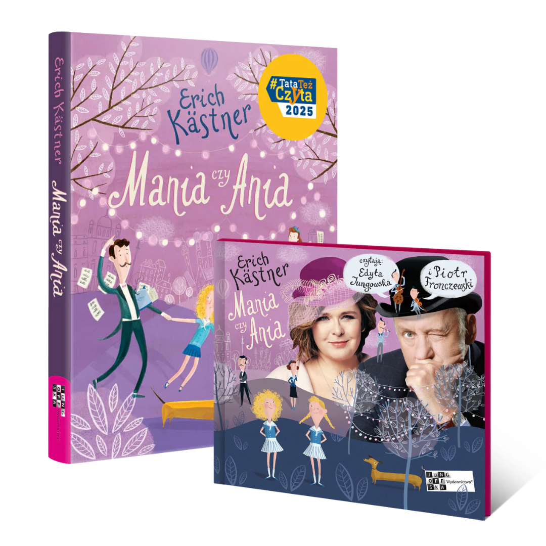 MANIA CZY ANIA: Książka + CD GRATIS