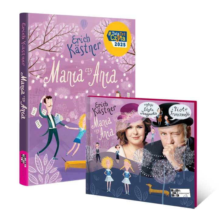 MANIA CZY ANIA: Książka + CD GRATIS