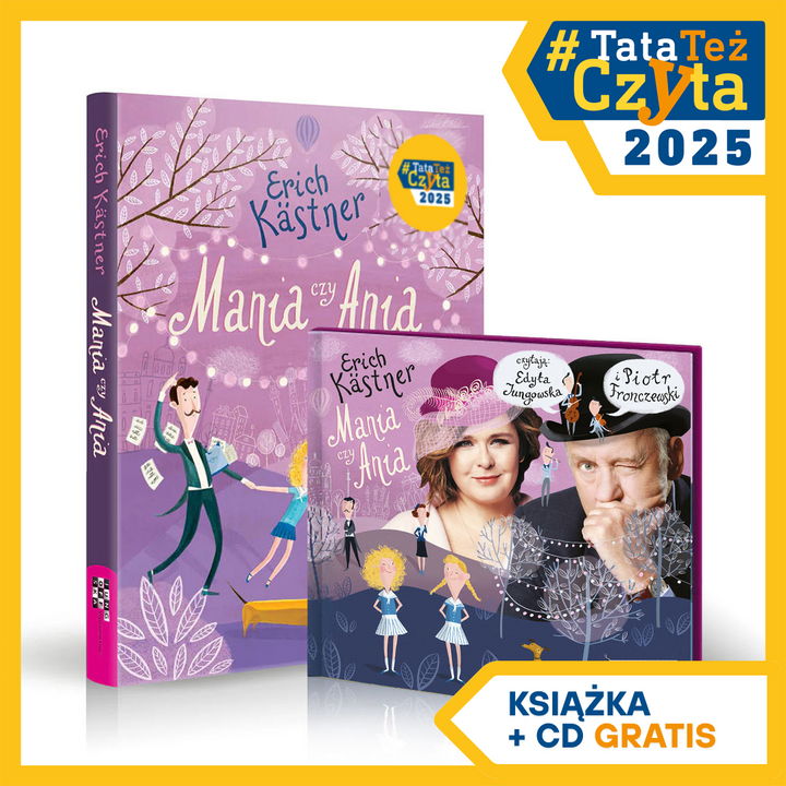 MANIA CZY ANIA: Książka + CD GRATIS