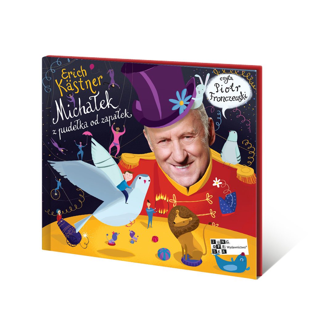 Michałek z pudełka od zapałek CD
