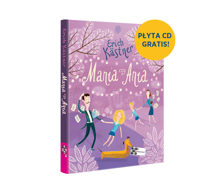 MANIA CZY ANIA: Książka + CD GRATIS